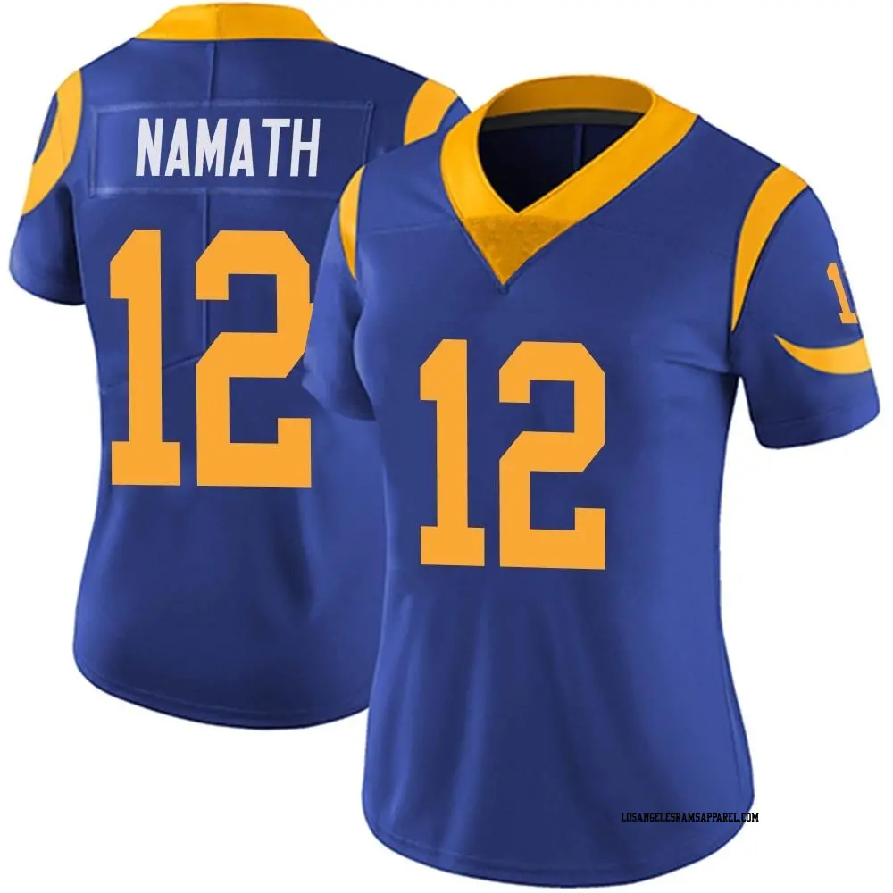 Joe Namath Jersey for Men Women and Kids Rams Store